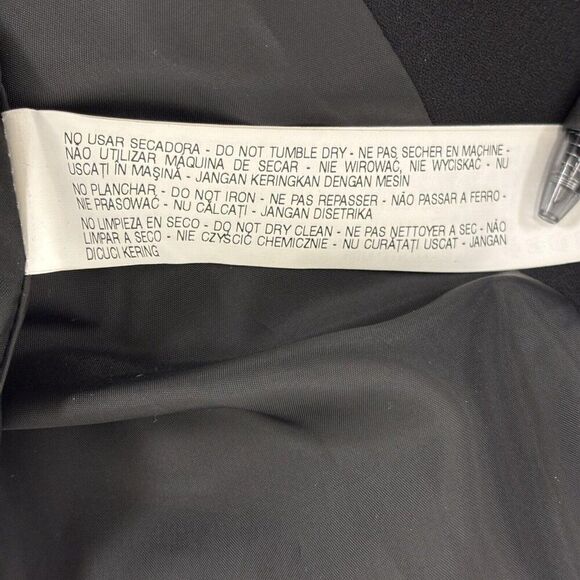 Zara Womens Bomber Jacket M L Black Velvet Sequin sequined Full Zip 0021/013 NWT - Picture 6 of 9